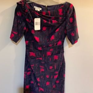 Kay Unger elbow sleeve dress NWT